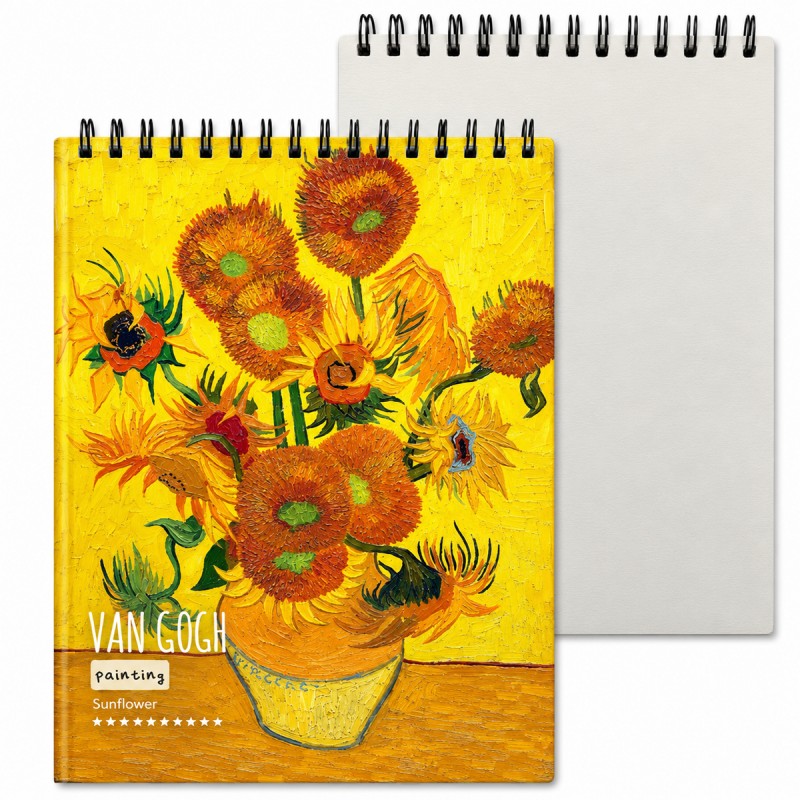 CADERNO ESPIRAL PARA DESENHO COM 45 FOLHAS REF: APXQA4045C444