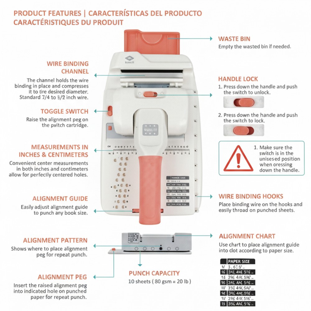 FURADOR E CARTUCHO DE PERFURAÇÃO CIRCULAR 6 FUROS DE 5 MM REF: 323-001-000 FURADOR E CARTUCHO DE PERFURAÇÃO CIRCULAR 6 FUROS DE 5 MM REF: 323-001-000