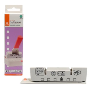 CARTUCHO PARA PERFURADOR DE PAPÉIS MODELO QUADRADO COM 6 FUROS DE 5MM REF: 323-014-000 CARTUCHO PARA PERFURADOR DE PAPÉIS MODELO QUADRADO COM 6 FUROS DE 5MM REF: 323-014-000