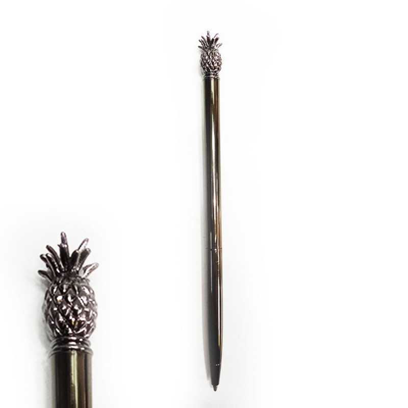 CANETA ESFEROGRAFICA ABACAXI PRETO