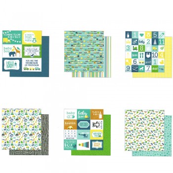 BLOCO CONT.24 FOLHAS DE PAPEL DECORADO 30X30