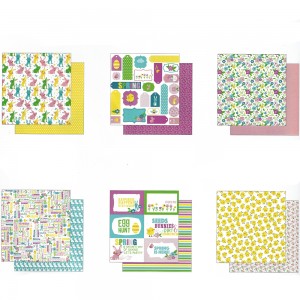 BLOCO CONT.24 FOLHAS DE PAPEL DECORADO 30X30 BLOCO CONT.24 FOLHAS DE PAPEL DECORADO 30X30