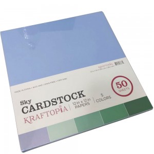 BLOCO CONT.50 FOLHAS DE PAPEL COLORIDO 30X30