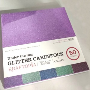 BLOCO CONT.50 FOLHAS DE PAPEL GLITTER 30X30