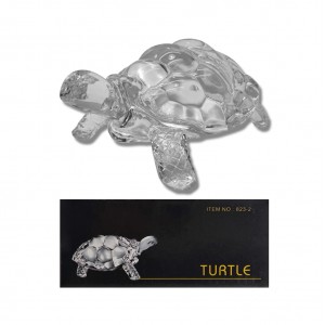 ENFEITE DECORATIVO EM VIDRO MODELO TARTARUGA  REF: 4157 ENFEITE DECORATIVO EM VIDRO MODELO TARTARUGA  REF: 4157