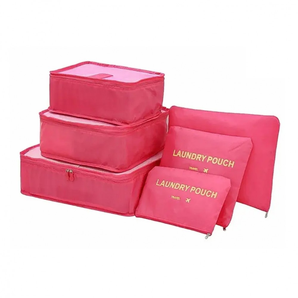 KIT 6PÇS NECESSAIRE ORGANIZADORA DE VIAGEM REF: DF-TM110006 KIT 6PÇS NECESSAIRE ORGANIZADORA DE VIAGEM REF: DF-TM110006
