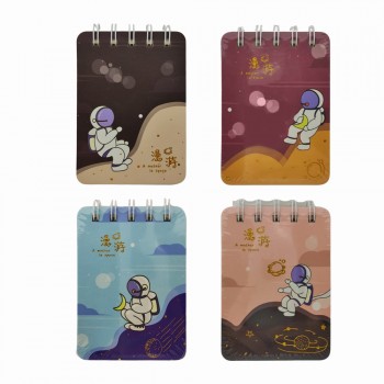 BLOCO DE ANOTAÇÕES MODELO ASTRONAUTA COM 80 PÁGINAS REF: DT2123