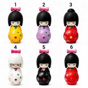 ENFEITE DE KOKESHI DE MESA MODELO BONECAS REF: JP0317