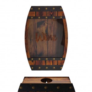 PORTA ROLHAS DE PAREDE MODELO BARRIL REF: 905 PORTA ROLHAS DE PAREDE MODELO BARRIL REF: 905