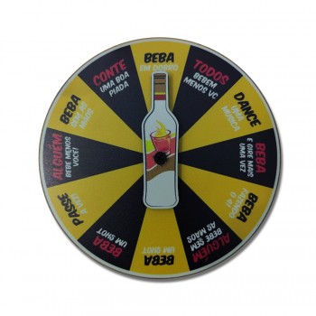 JOGO DE ROLETA SPIN SHOT EM MADEIRA REF: 142