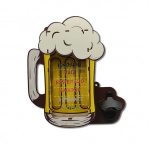 PORTA TAMPINHA COM ABRIDOR DE GARRAFAS REF: 144 PORTA TAMPINHA COM ABRIDOR DE GARRAFAS REF: 144