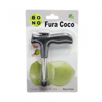 FURADOR DE COCO INOX  REF: 4563