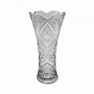 VASO DECORATIVO EM VIDRO 19,5CM  REF: 7837 VASO DECORATIVO EM VIDRO 19,5CM  REF: 7837