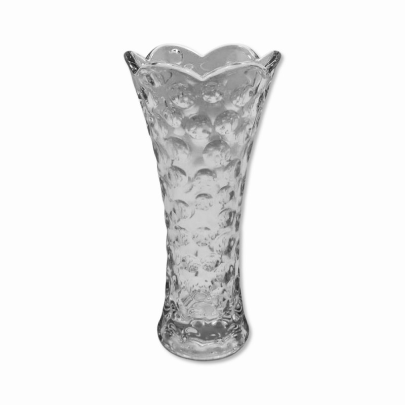 VASO DECORATIVO EM VIDRO 19,5CM  REF: 7838