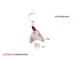 CHAVEIRO EM METAL.. TAM:13x4.3x3cm CHAVEIRO EM METAL.. TAM:13x4.3x3cm