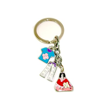 CHAVEIRO EM METAL. TAM:12x4.3x2CM