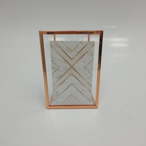 PORTA RETRATO ROSE GOLD 13X18CM REF: 4521 