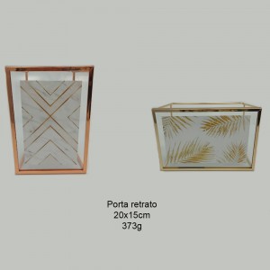 PORTA RETRATO ROSE GOLD 15X20CM REF: 4522