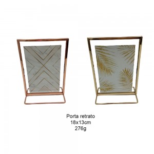PORTA RETRATO ROSE GOLD 13X18CM REF: 4523