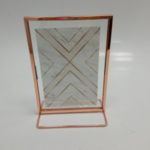 PORTA RETRATO ROSE GOLD 13X18CM REF: 4523