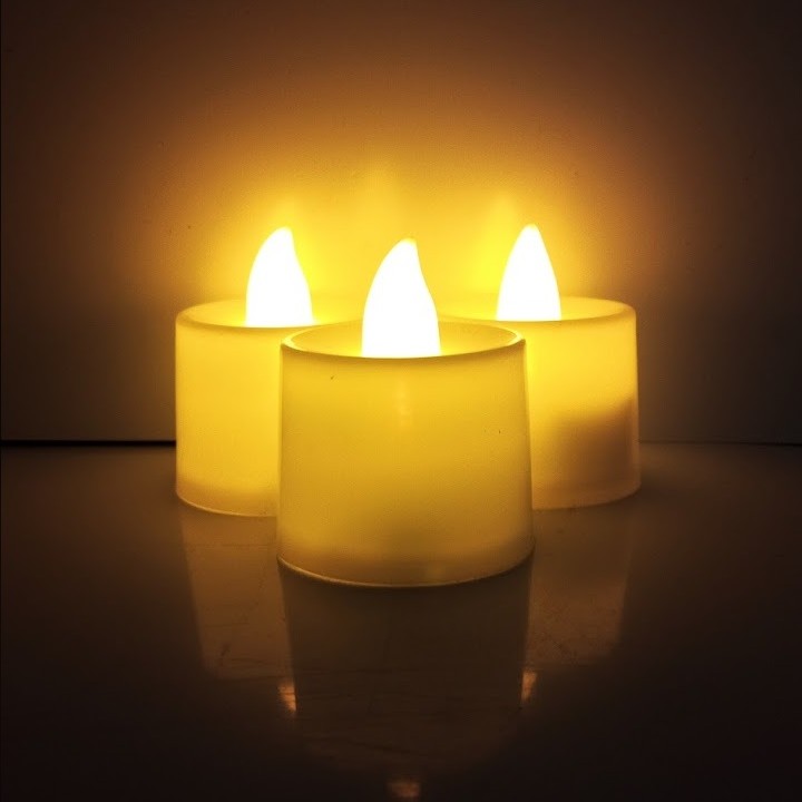 VELA DE LED BRANCA P  REF: 5155