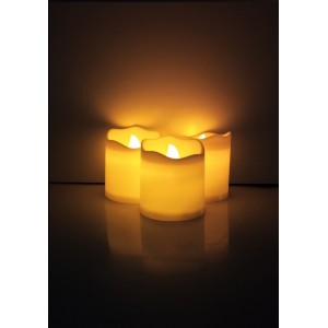 VELA DE LED BRANCA M  REF: 5157