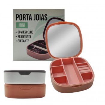 MINI ESTOJO PORTA JÓIAS EM PLÁSTICO 10CM  REF: 5357