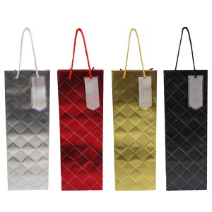 SACOLA PARA VINHO EM PAPEL REF: 6258