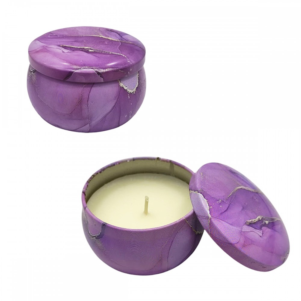 VELA DECORATIVA AROMÁTICA SORTIDA NA LATINHA EM METAL REF: 6629 VELA DECORATIVA AROMÁTICA SORTIDA NA LATINHA EM METAL REF: 6629