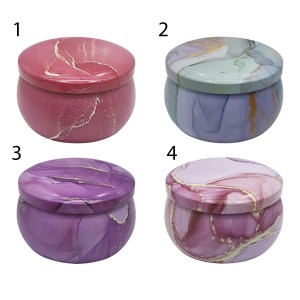  VELA DECORATIVA AROMÁTICA SORTIDA NA LATINHA EM METAL REF: 6629