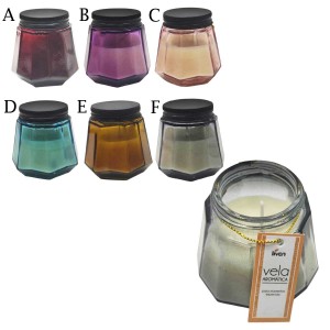 VELA DECORATIVA AROMÁTICA SORTIDA EM VIDRO EM REF: 6639 VELA DECORATIVA AROMÁTICA SORTIDA EM VIDRO EM REF: 6639