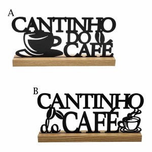 PLACA DECORATIVA MODELO CANTINHO DO CAFÉ EM MDF REF: 6657 PLACA DECORATIVA MODELO CANTINHO DO CAFÉ EM MDF REF: 6657