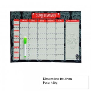 MINI PLANEJADOR TEMATICO 29X40CM MINI PLANEJADOR TEMATICO 29X40CM