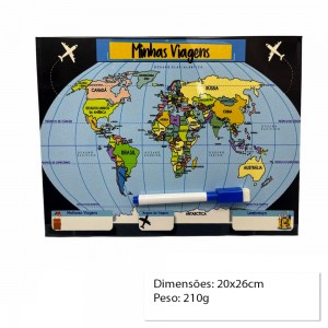 QUADRO DE VIAGENS 20X26 REF: VP01