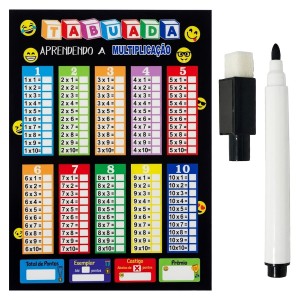 PLANEJADOR TABUADA EM METAL 29X40 REF: TM 01 PLANEJADOR TABUADA EM METAL 29X40 REF: TM 01