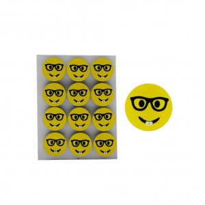 IMÃ DE METAL MODELO NERD COM 12 PEÇAS REF: IM01 IMÃ DE METAL MODELO NERD COM 12 PEÇAS REF: IM01