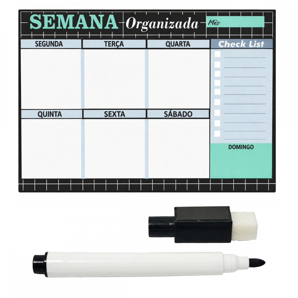 PLANEJADOR DE METAL COM CANETA REF: PP53