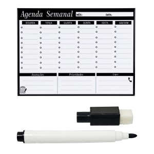 PLANEJADOR AGENDA SEMANAL 26X20  REF: PP55