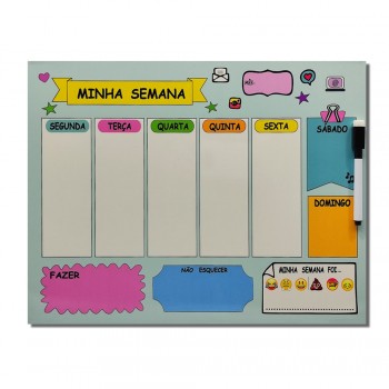 MINI PLANEJADOR EM METAL 40X29CM REF: MP-06 MINI PLANEJADOR EM METAL 40X29CM REF: MP-06