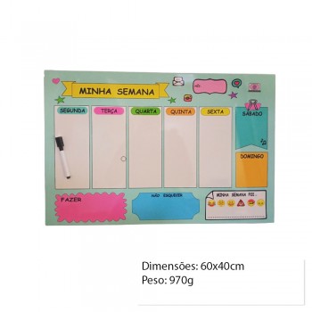 PLANEJADOR SEMANAL 60x40 REF: PG-05 PLANEJADOR SEMANAL 60x40 REF: PG-05