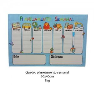 PLANEJADOR SEMANAL 60X40CM REF: PG-09