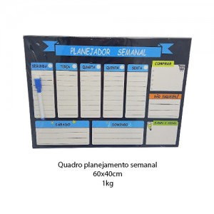PLANEJADOR SEMANAL 60X40CM REF: PG-11
