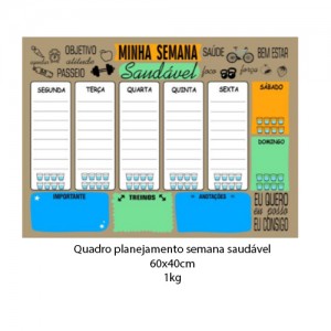 PLANEJADOR SEMANAL 40X60 REF: PG-13