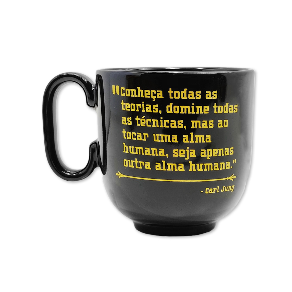 CANECA PROFISSÕES MODELO PSICOLOGIA EM PORCELANA 350ML REF: 401903