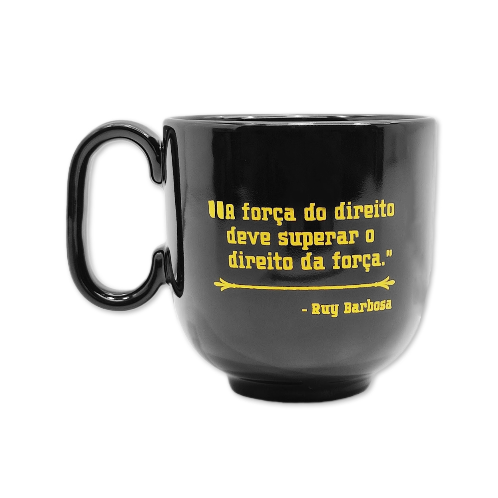 CANECA PROFISSÕES MODELO DIREITO EM PORCELANA 350ML REF: 401902