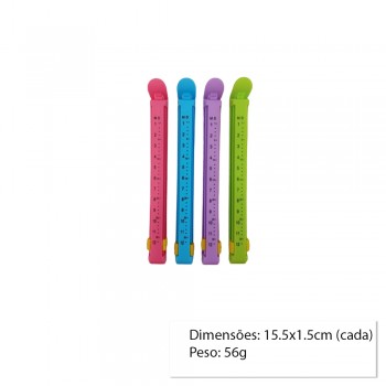 PRENDEDOR P/ ALIMENTOS 4PCS REF:MG-5371