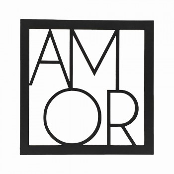 MINI QUADRO DECORATIVO MODELO AMOR EM MDF REF: 0122 MINI QUADRO DECORATIVO MODELO AMOR EM MDF REF: 0122