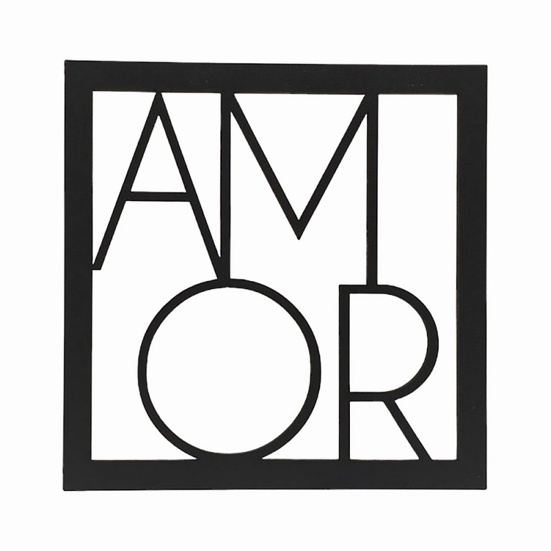 MINI QUADRO DECORATIVO MODELO AMOR EM MDF REF: 2072 MINI QUADRO DECORATIVO MODELO AMOR EM MDF REF: 2072
