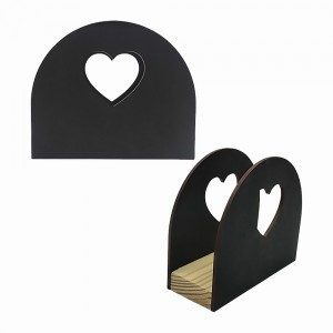 PORTA GUARDANAPOS MODELO DE CORACÃO EM MDF E BASE EM MADEIRA REF:2362 PORTA GUARDANAPOS MODELO DE CORACÃO EM MDF E BASE EM MADEIRA REF:2362