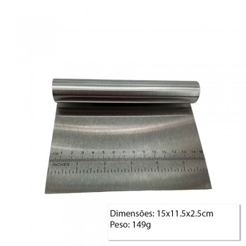 ESPATULA DE ACO INOX MULTIUSO REF: 4055